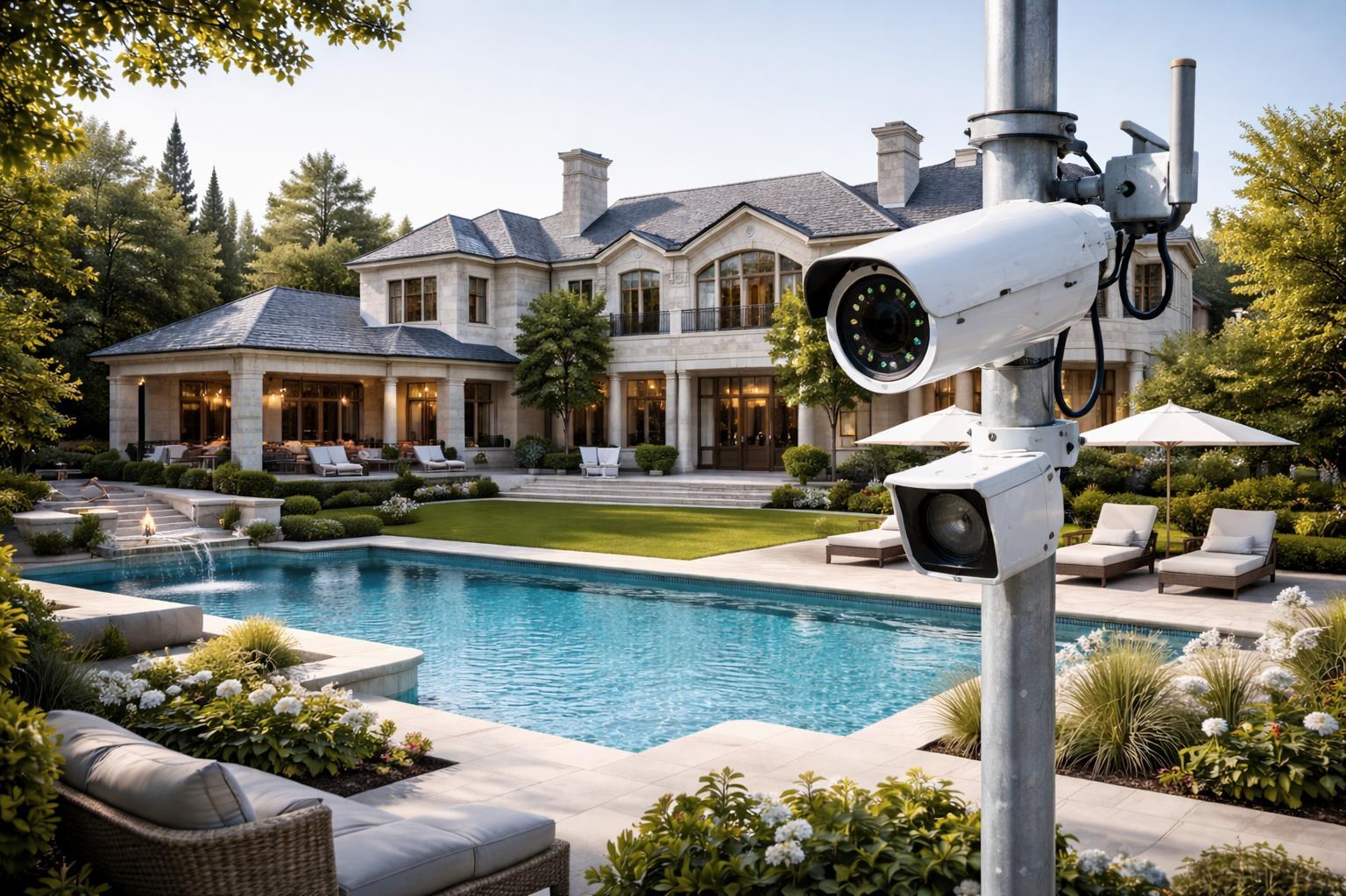 Home video surveillance system installation